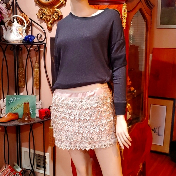 Alythea Dresses & Skirts - Alythea Lace Skirt Medium GORGEOUS !!!